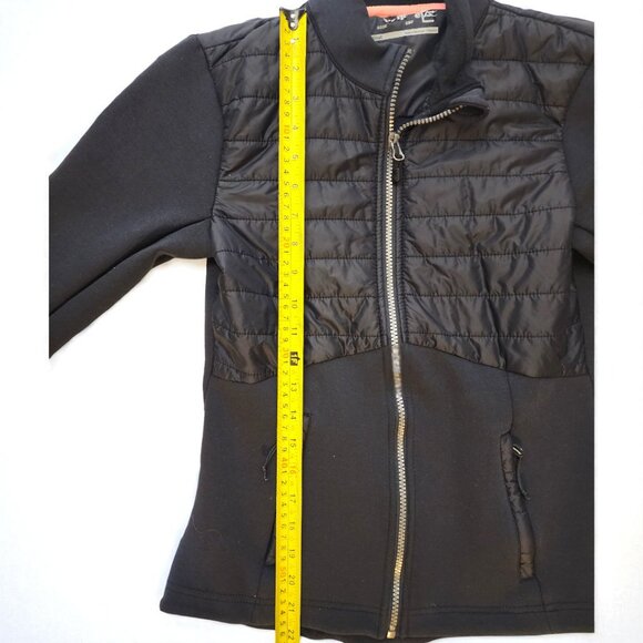 Alano by Avalanche Black Quilted Zip Jacket–Size Sm–Soft Stretch Fit Outdoor - Picture 8 of 11